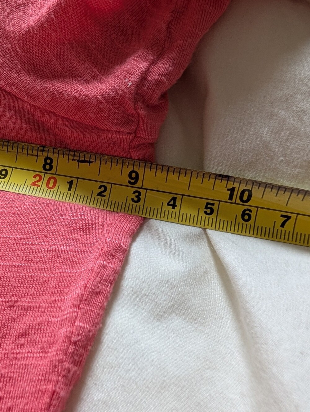 Apt. 9 Coral Pink Crochet-Trim Peasant Blouse - Picture 13 of 13